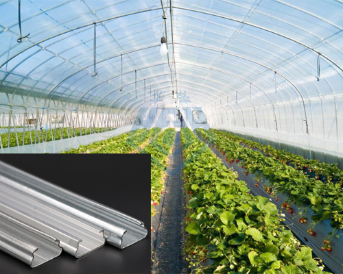 溫室大棚卡槽成型機