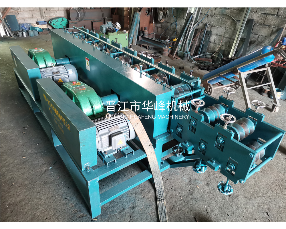 建筑架子腳手架廢圓管變方管成型機 建材圓管變方管設(shè)備 多排架子方管成型機